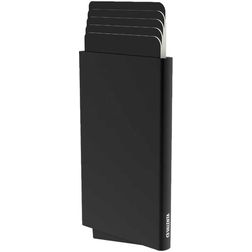 Valenta Cardprotector Aluminium Kartenetui - 5 Karten - MagSafe Kompatibel - Schwarz