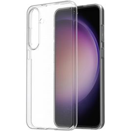 Mobigear Basics Durchsichtig Samsung Galaxy S24 Plus Hülle Flexibles TPU Backcover - Transparent