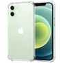 Mobigear Cushion Durchsichtig iPhone 12 Mini Hülle Flexibles TPU Backcover Stoßfest - Transparent