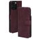 Mobiparts Classic Wallet MagSafe iPhone 16 Pro Max MagSafe Hülle Klapphülle Geldbörse - Velvet Red