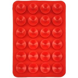 Mobigear EasyMount Saugnapf-Handyhalterung - 24 Suction Cup - Rot Universal