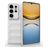 Mobigear Bumpy Samsung Galaxy S26 Ultra Hülle Flexibles TPU Backcover - Weiß