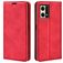 Mobigear Retro Slim OPPO Reno 7 4G Hülle Klapphülle Geldbörse - Rot