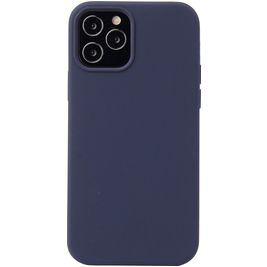 Mobigear Rubber Touch iPhone 13 Pro Silikon Hülle Backcover - Dunkelblau