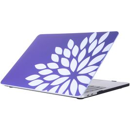 Mobigear Flowers MacBook Pro 15 Zoll (2016-2019) Hardcase Hülle MacBook Case - Model 58 - Model A1707 / A1990