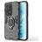 Mobigear Armor Ring HONOR 200 Lite Hülle Hardcase Backcover Stoßfest mit Ringhalter - Schwarz