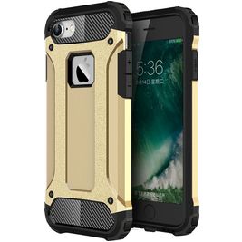 Mobigear Outdoor iPhone 8 Hülle Hardcase Backcover Stoßfest - Gold