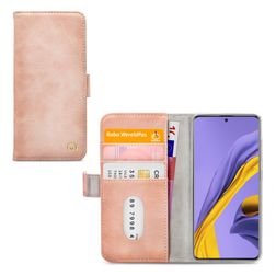 Mobilize Elite Gelly Samsung Galaxy A71 Hülle Klapphülle - Soft Pink