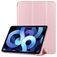 Mobigear Tri-Fold Gel iPad Air 5 (2022) Hülle TPU,Kunstleder Klapphülle - Roségold