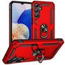 Mobigear Armor ring Samsung Galaxy A16 Hülle Hardcase Backcover Stoßfest mit Ringhalter - Rot