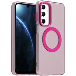 Mobigear Shockproof Samsung Galaxy A16 MagSafe Hülle Hardcase Backcover - Rot