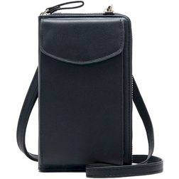 Antonio Fonzo Crossbody Handytasche - Small - Charcoal Black