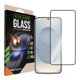 Striker Xtreme Impact Samsung Galaxy S26 Panzerglas Gehärtetes Glas Displayschutz - Hüllenfreundlich
