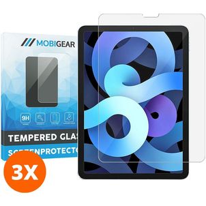 Mobigear iPad Pro 11 Zoll (2022) Panzerglas Gehärtetes Glas Displayschutz - Hüllenfreundlich (3er Pack)
