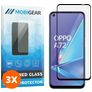 Mobigear Premium OPPO A72 Panzerglas Gehärtetes Glas Displayschutz - Hüllenfreundlich - Schwarz (3er Pack)