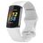 Mobigear Sport Dual Silikon Fitbit Charge 5 Armband Pin-and-Tuck-Verschluss - Weiß