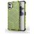 Mobigear Honeycomb Nothing Phone (2) Hülle Hardcase Backcover Stoßfest - Grün