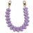 Mobigear Kunststoff Heart Verstellbare Universal-Handykette - Pastel Purple