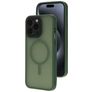Mobiparts Hardcover iPhone 15 Pro Max MagSafe Hülle Hardcase Backcover - Satin Green