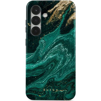 Burga Tough Samsung Galaxy S25 Plus Hülle Hardcase Backcover Stoßfest - Emerald Pool