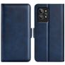 Mobigear Slim Magnet Realme GT2 Pro Hülle Klapphülle Geldbörse - Dunkelblau