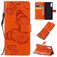 Mobigear Butterfly Sony Xperia L4 Klapphülle Portemonnaie - Orange