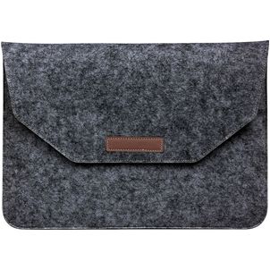 Mobigear Envelope Filz Laptop Sleeve (max 20 cm x 31 cm) Laptop Hülle - Schwarz
