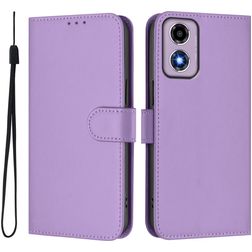 Mobigear Urban Wallet Motorola Moto E14 Hülle Klapphülle Geldbörse - Lavendel