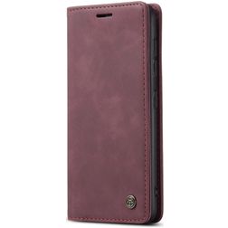 Caseme 013 Samsung Galaxy A41 Hülle Klapphülle Geldbörse - Rot