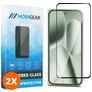 Mobigear Premium Google Pixel 10 Pro Fold Panzerglas Gehärtetes Glas Displayschutz - Hüllenfreundlich - Schwarz (2er Pack)