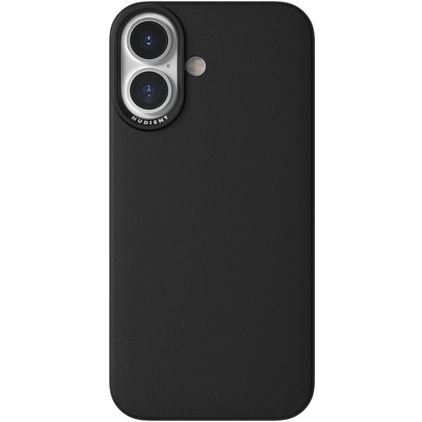 Nudient Thin Precise iPhone 16 MagSafe Hülle Hardcase Backcover - Ink Black
