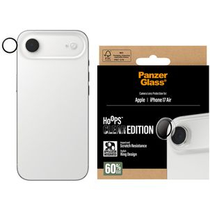 PanzerGlass Hoops iPhone Air Gehärtetes Glas Kameralinsen Schutz - Hüllenfreundlich