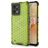 Mobigear Honeycomb Realme C31 Hülle Hardcase Backcover Stoßfest - Grün