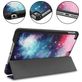 Mobigear Tri-Fold iPad Mini 5 (2019) Hülle Klapphülle - Galaxis