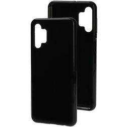 Mobiparts Classic Samsung Galaxy A32 5G Hülle Flexibles TPU Backcover - Schwarz