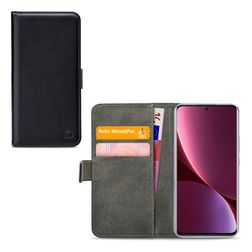 Mobilize Classic Gelly Wallet Xiaomi 12 Pro Klapphülle Portemonnaie - Schwarz