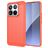 Mobigear Brushed Slim Xiaomi 15 Pro Hülle Flexibles TPU Backcover - Rot