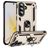 Mobigear Armor ring Samsung Galaxy A57 Hülle Hardcase Backcover Stoßfest mit Ringhalter - Gold