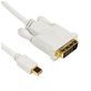 Mobigear Mini DisplayPort auf DVI Kabel 1.8 Meter - Weiß