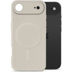 My Style Protective Flex iPhone Air MagSafe Hülle Flexibles TPU Backcover - Antique White