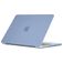 Mobigear Matte MacBook Pro 16 Zoll (2021-2024) Hardcase Hülle MacBook Case - Pastellblau - Model A2485 / A2780 / A2991 / A3186