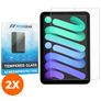 Mobigear iPad Mini 6 (2021) Panzerglas Gehärtetes Glas Displayschutz - Hüllenfreundlich (2er Pack)