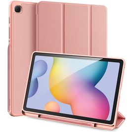 Dux Ducis Domo Samsung Galaxy Tab S6 Lite Hülle Klapphülle + Stifthalter - Pink