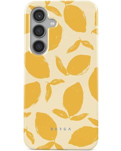 Burga Tough Samsung Galaxy S24 Hülle Hardcase Backcover Stoßfest - Lemon Tart
