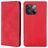 Mobigear Retro Slim OnePlus 10T Hülle Klapphülle Geldbörse - Rot