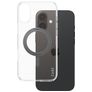 CARE by PanzerGlass Kickstand iPhone 16 Plus MagSafe Hardcase Backcover mit Ständer - Transparent / Schwarz