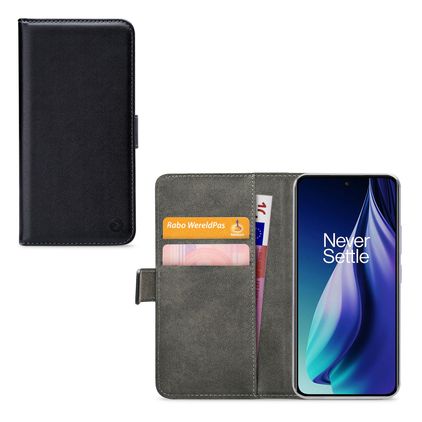 Mobilize Classic Gelly Wallet OnePlus Nord N30 SE Hülle Klapphülle Geldbörse - Schwarz