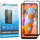 Mobigear Premium Samsung Galaxy A11 Panzerglas Gehärtetes Glas Displayschutz - Hüllenfreundlich - Schwarz