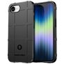 Mobigear Rugged Shield iPhone 17e Hülle Flexibles TPU Backcover Stoßfest - Schwarz