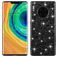 Mobigear Glitter Huawei Mate 30 Pro Hülle Hardcase Backcover - Schwarz
